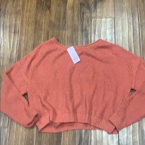 oversized target sweater